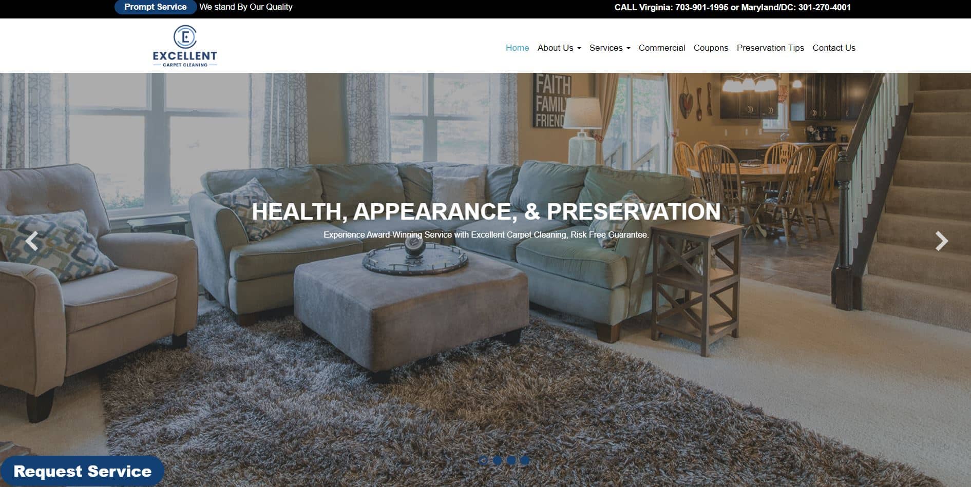 Excellent Carpet Cleaning