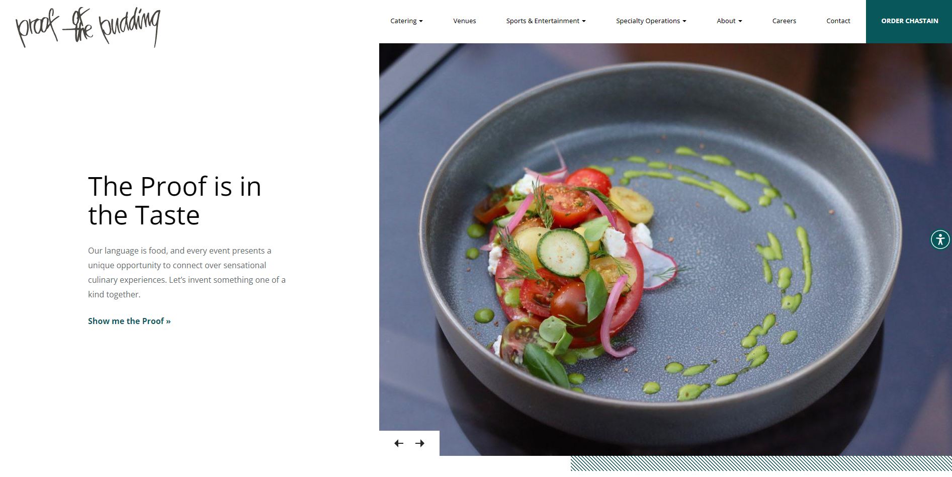 Proof of the Pudding