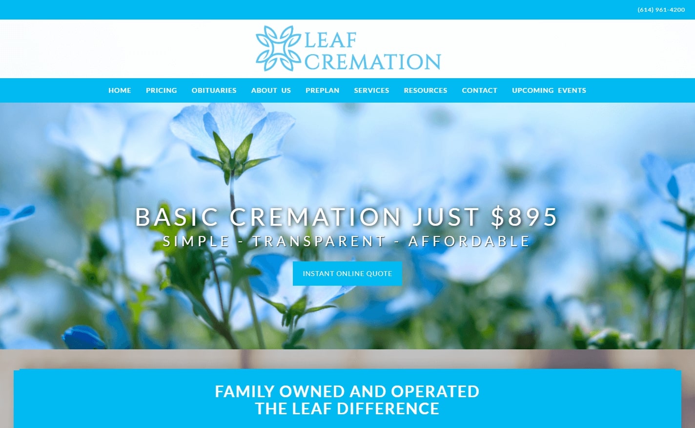 Leaf Cremation