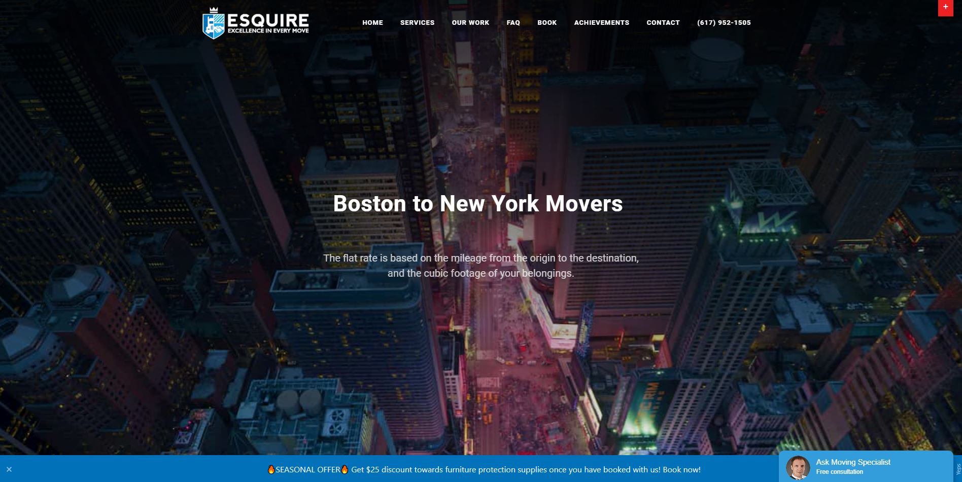 Esquire Moving Boston – New York
