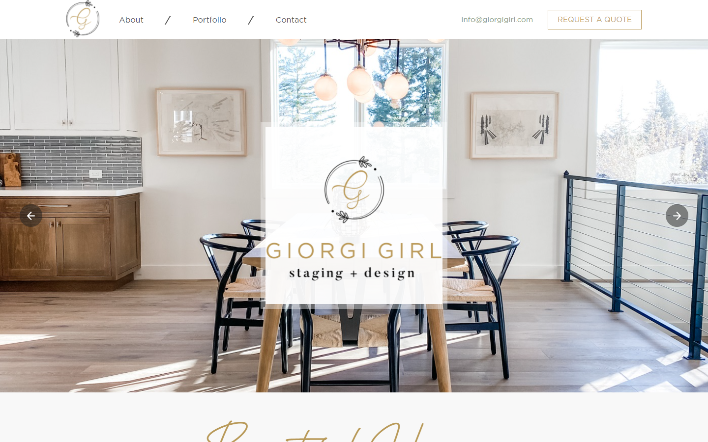 Giorgi Girl Website