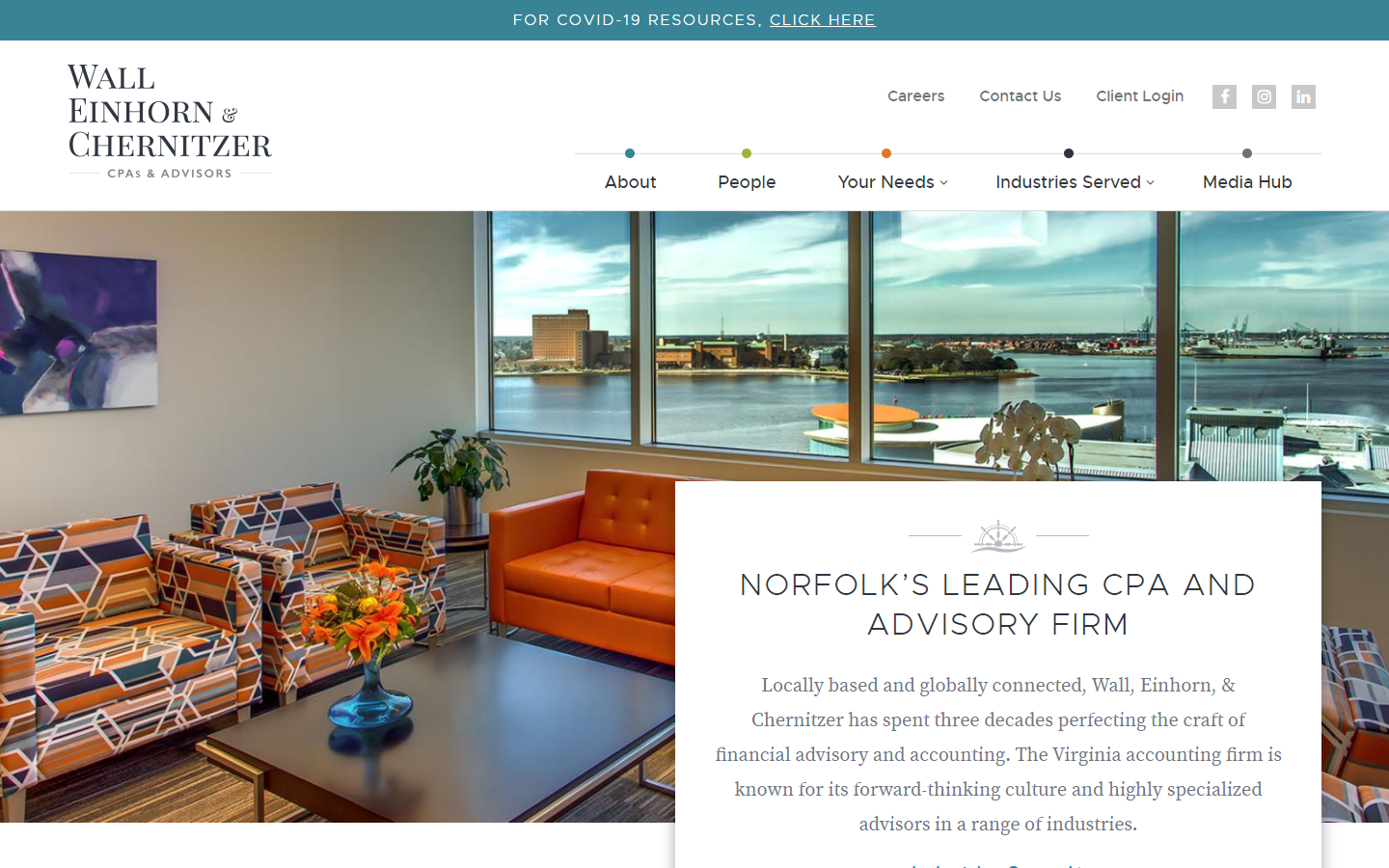 professional service site example