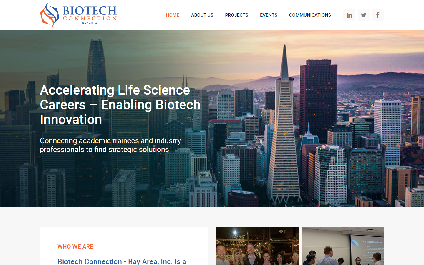 Recruitment website design