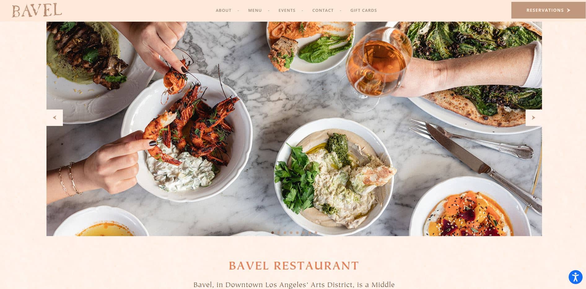 best looking restaurant websites