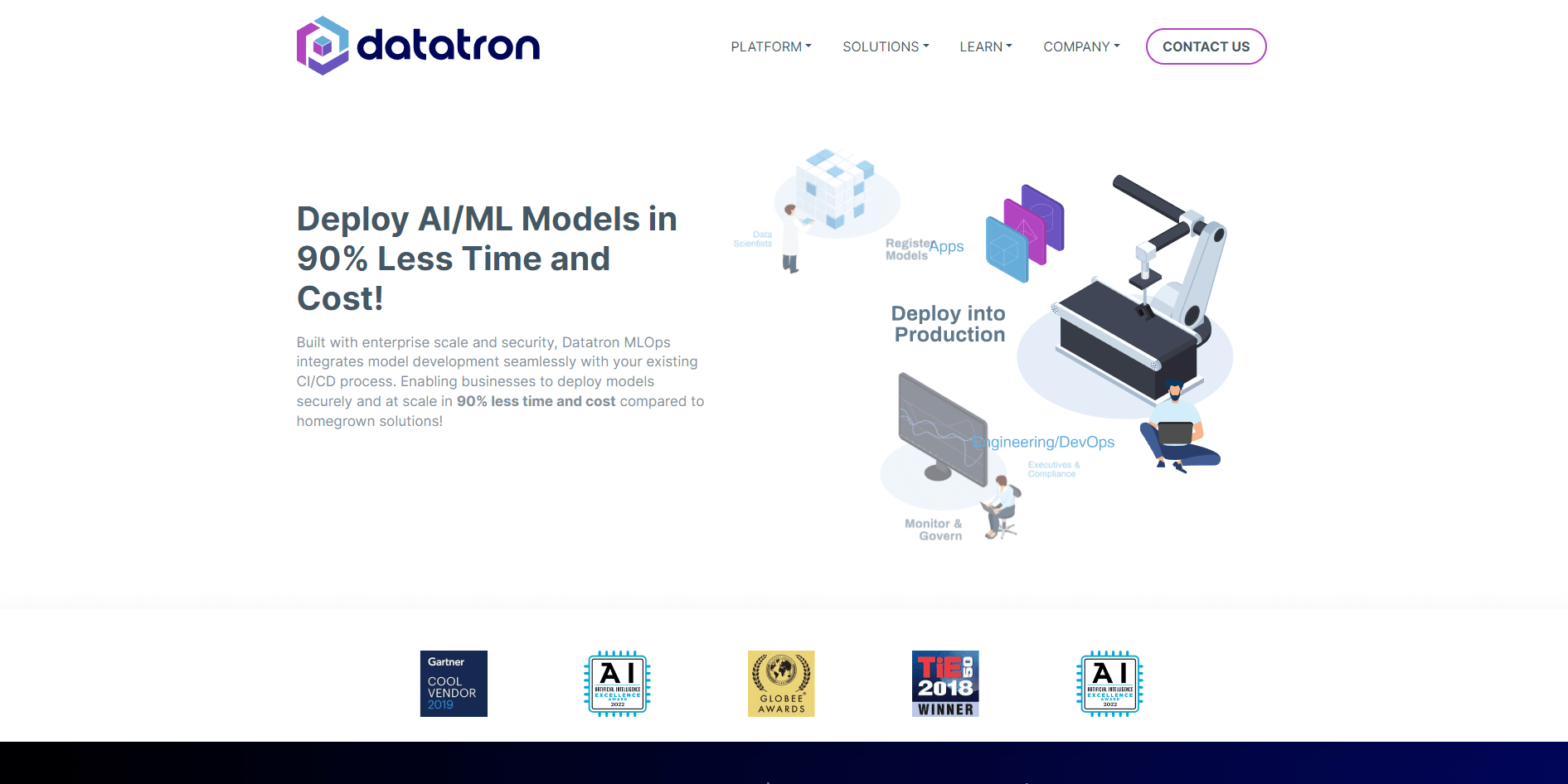 Tech Company Website for Inspiration